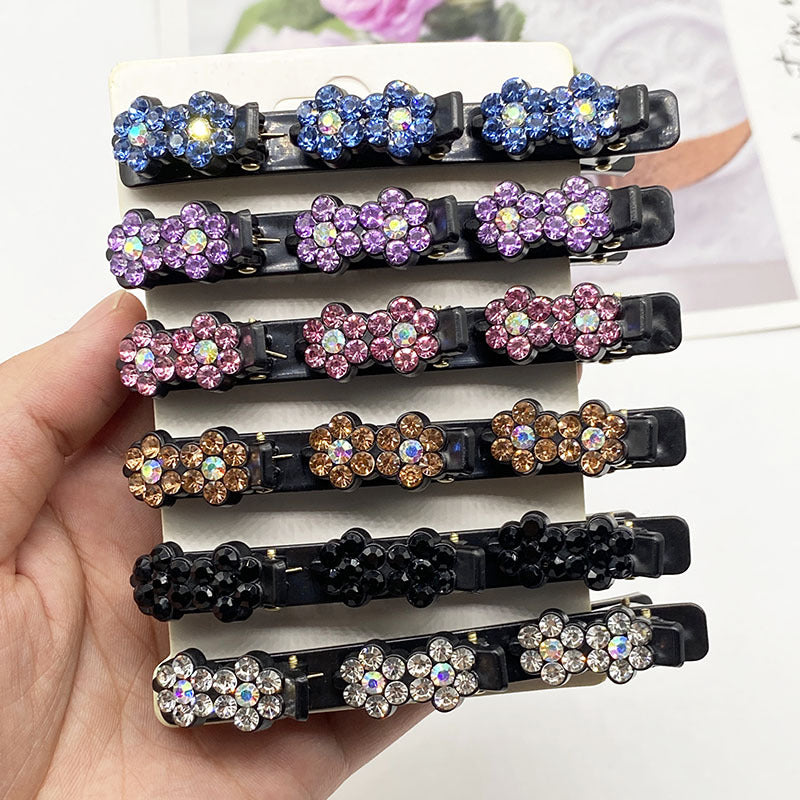 Rhinestone Forehead Hair Breaking Artifact（2 Pcs）