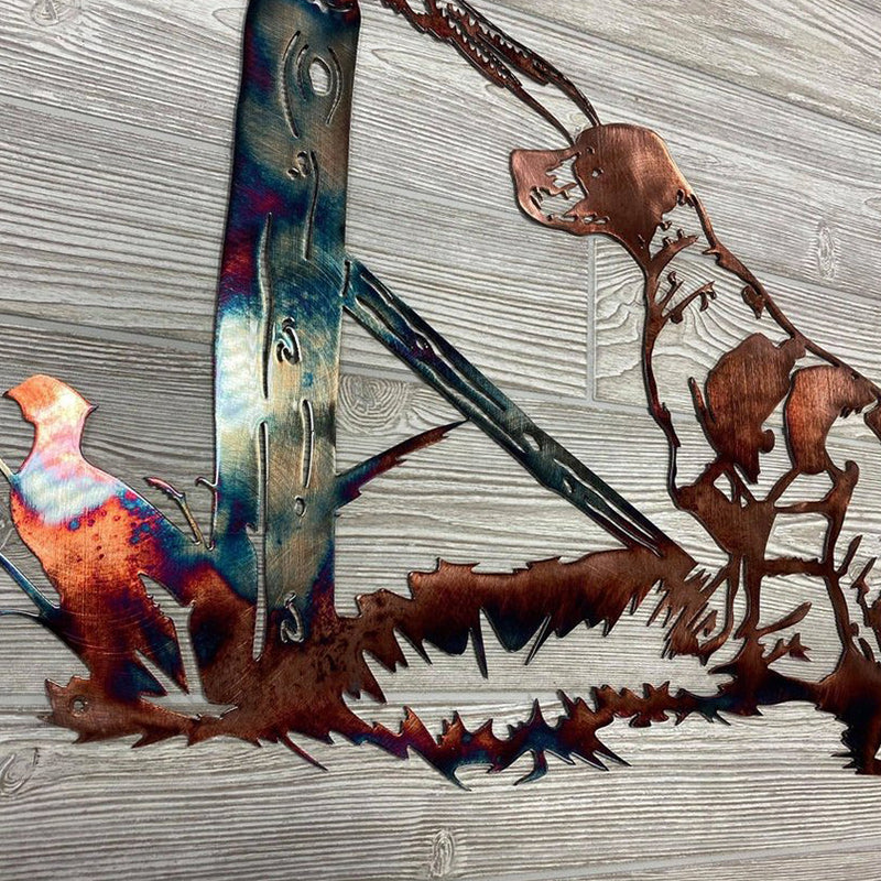Hunting Metal Wall Art