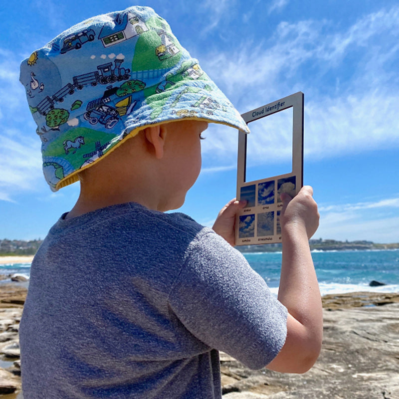 Wooden Cloud Identifier