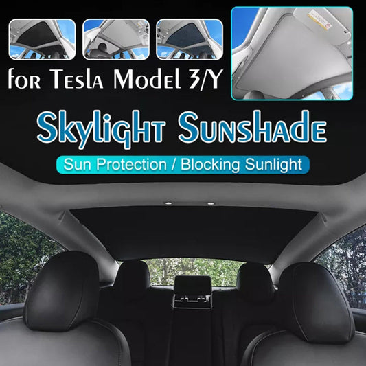 Tesla Model 3/Y Split Sunroof Heat Insulation Sunshade Screen