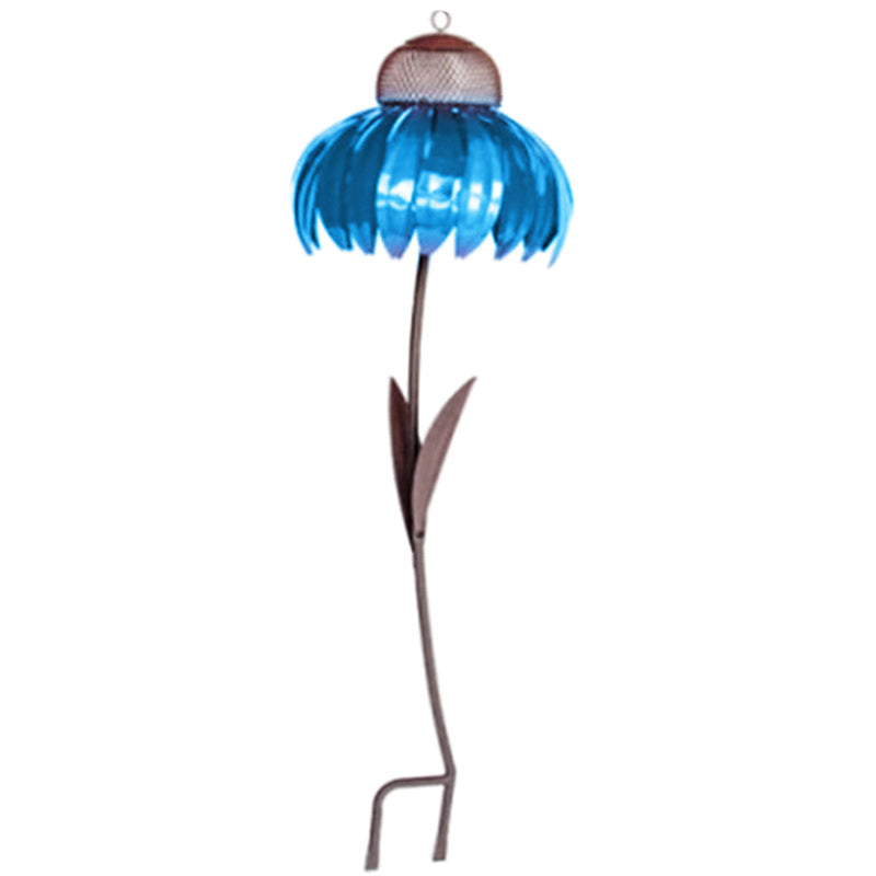 Outdoor Cone Flower Bird Feeder