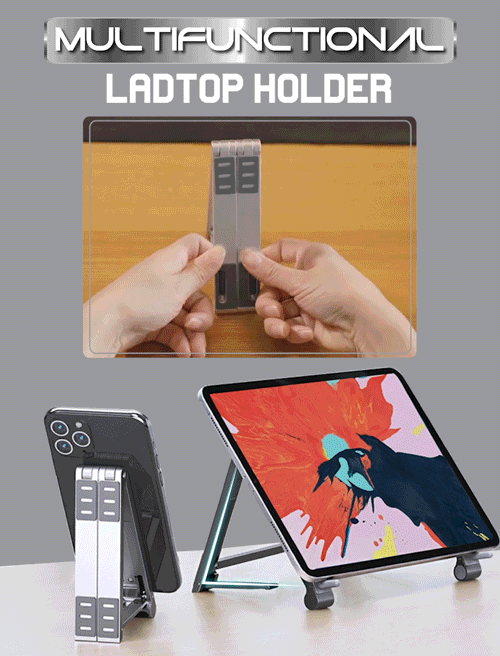 Portable Aluminum Foldable Laptop Stand