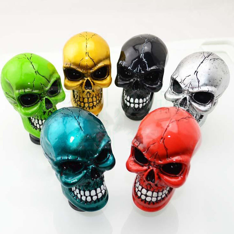 Universal Car Gear Shift Knobs Skull Head