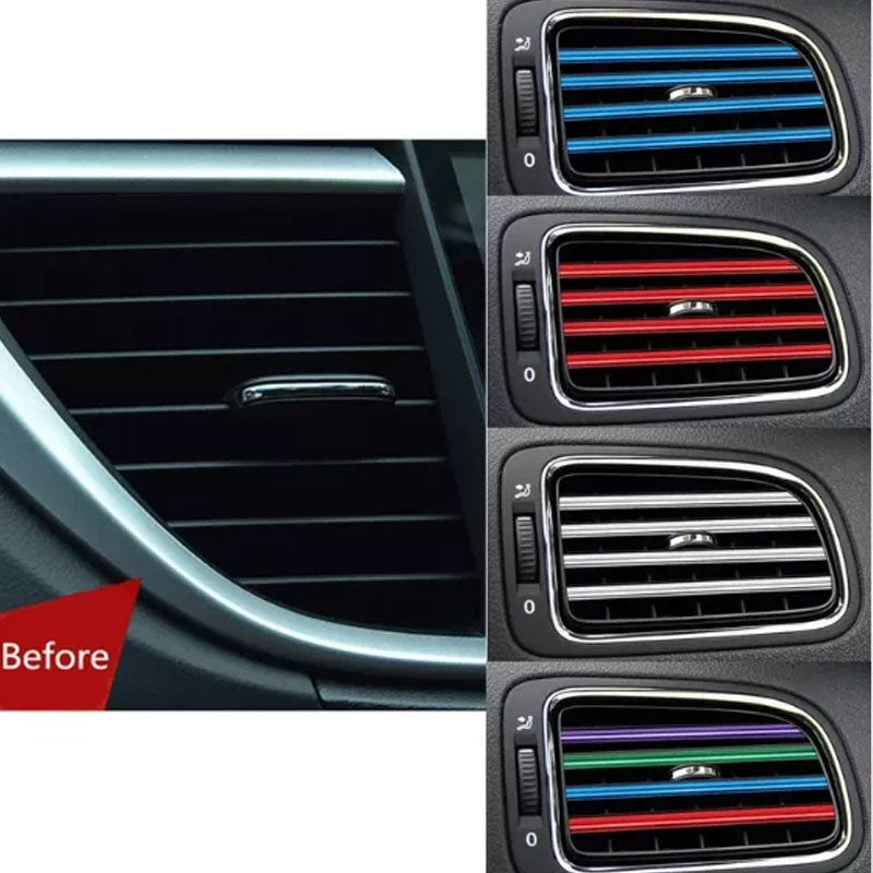 Car Vent Decorative Strip (10PCS)