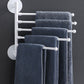Wall Mounted Rotating Towel Rack No-Punching