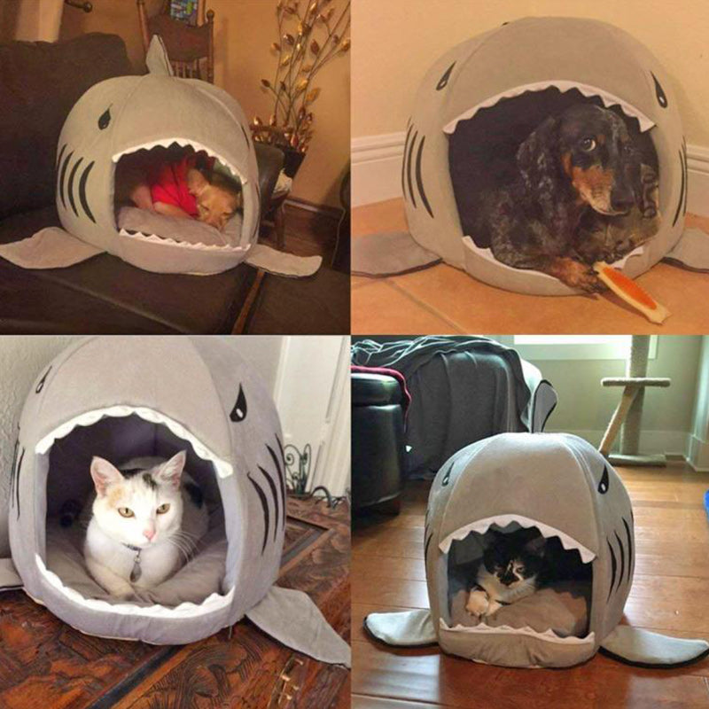 Cute Banana Pet Kennel Cat Bed House