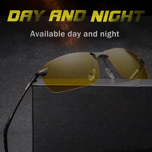 Anti-glare Polarized Photochromic Driving Mirror