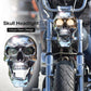 Motorcycle Skull LED Headlight