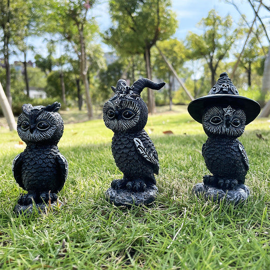 Spread Wings Magic Owl Animal Sculpture