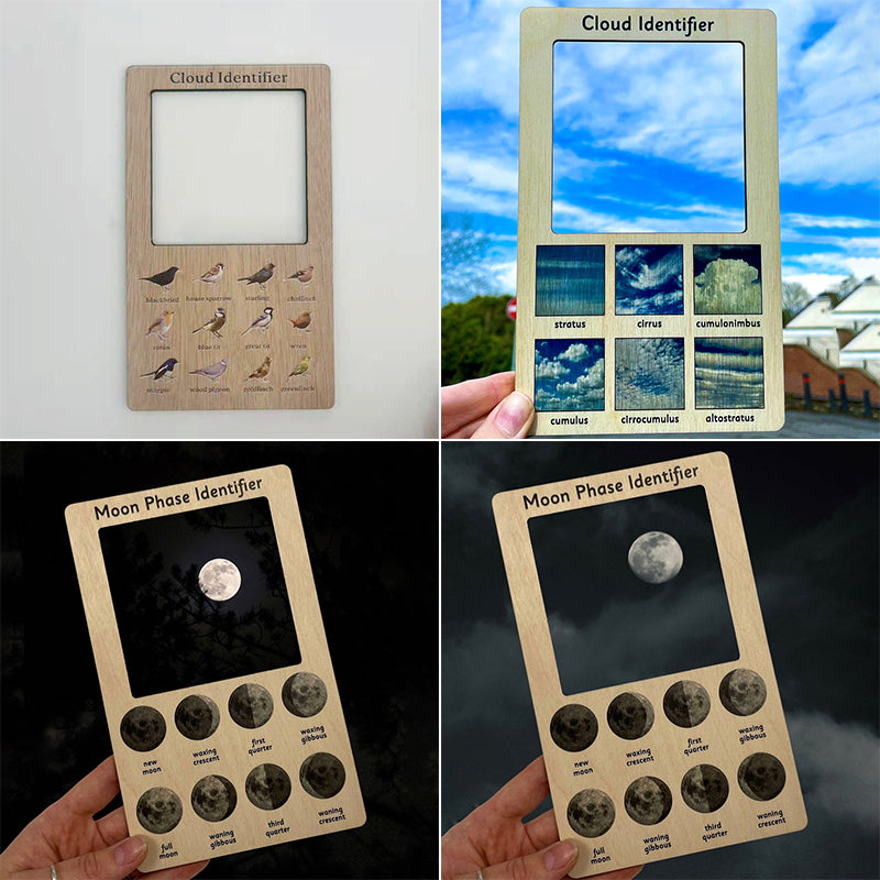 Wooden Cloud Identifier