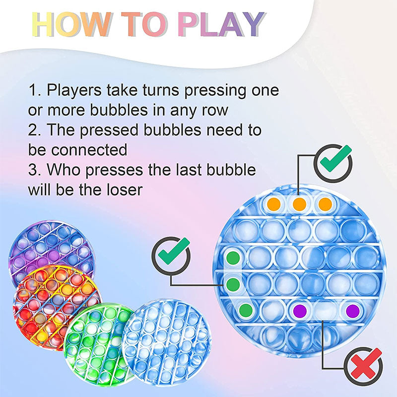 Silicone Bubble Sensory Fidget Toy