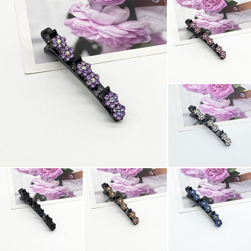 Rhinestone Forehead Hair Breaking Artifact（2 Pcs）