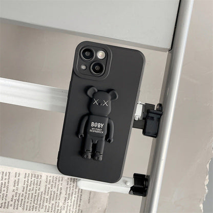 Violence Bear Doll Holder Mobile Phone Case
