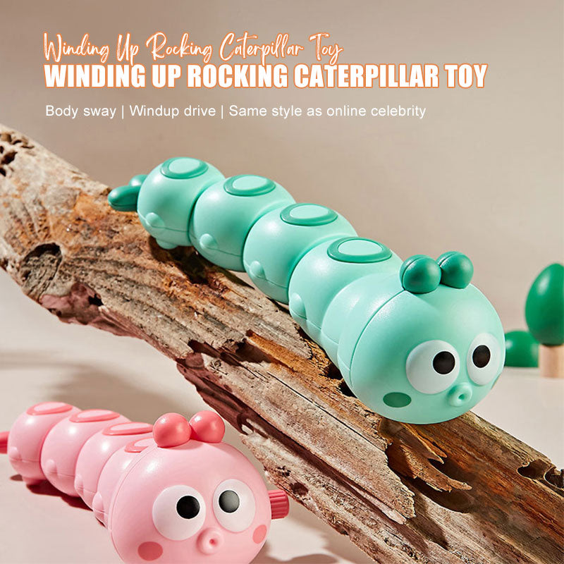 Winding Up Rocking Caterpillar Toy – Carkur