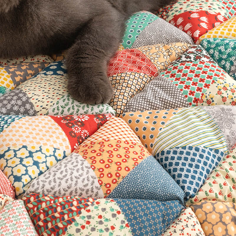 ✨Offre à durée limitée🌸Housse de protection en coton Garden Chic pour canapé / Protective cotton cover in Garden Chic design for sofa