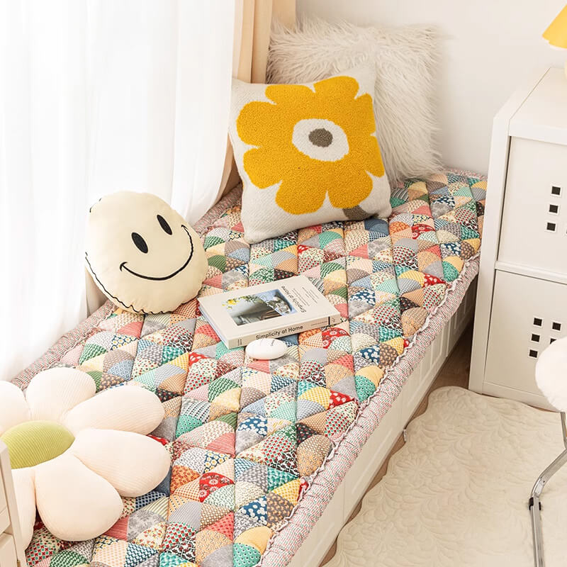 ✨Offre à durée limitée🌸Housse de protection en coton Garden Chic pour canapé / Protective cotton cover in Garden Chic design for sofa