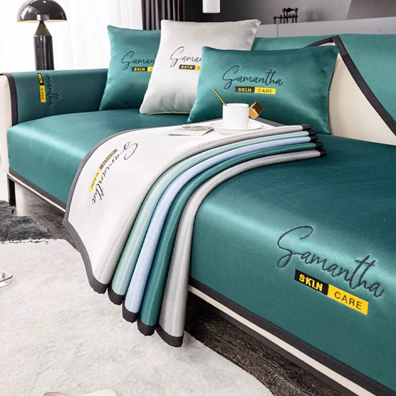 Non-Slip Ice Silk Sofa Cushion