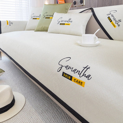 Non-Slip Ice Silk Sofa Cushion