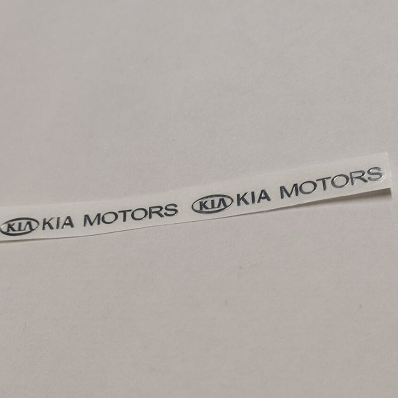 Metal Wiper Sticker Car Decoration Sticker (2PCS)