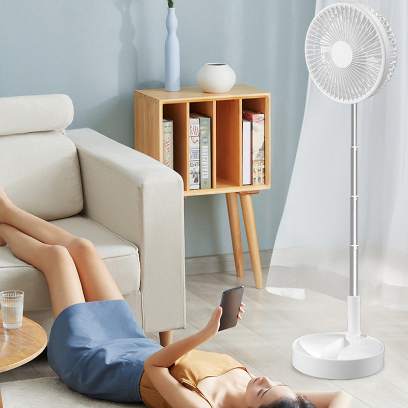 Stand Fan, Folding Portable Telescopic USB Fan