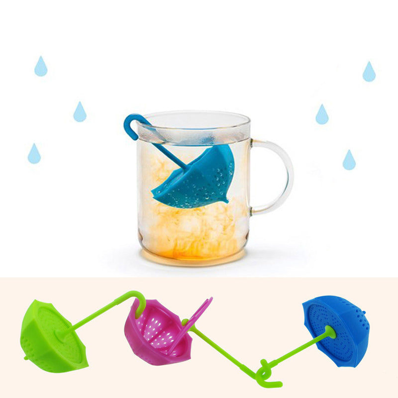 High Quality Silicone Umbrella Reusable Tea Ball Infuser