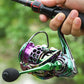 High Strength & Speed Multi-Color Fishing Reel