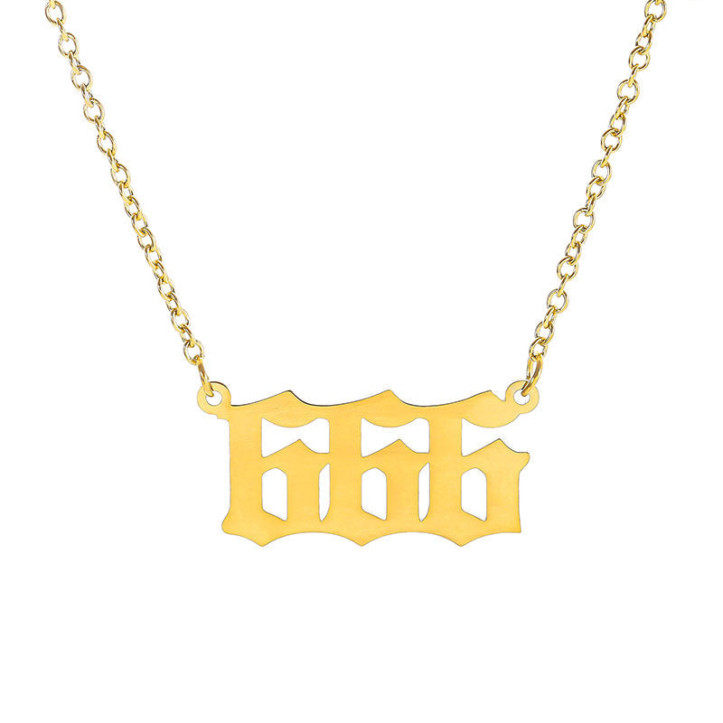 Angel Number Necklace