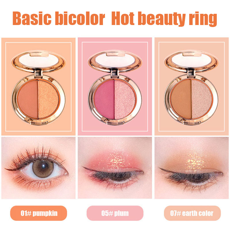 Two-Tone Eyeshadow Palette