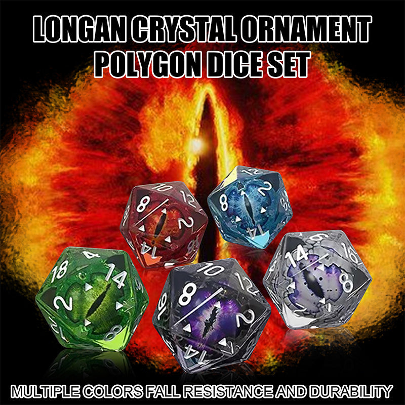 Halloween Longan Crystal Dice