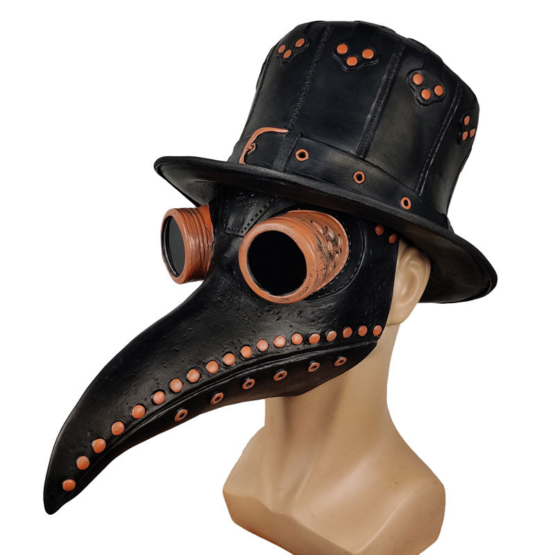 HALLOWEEN MEDIEVAL STEAMPUNK PLAGUE DOCTOR BIRD MASK