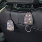 2PCS Bling Bling Car Seat Back Hidden Hooks