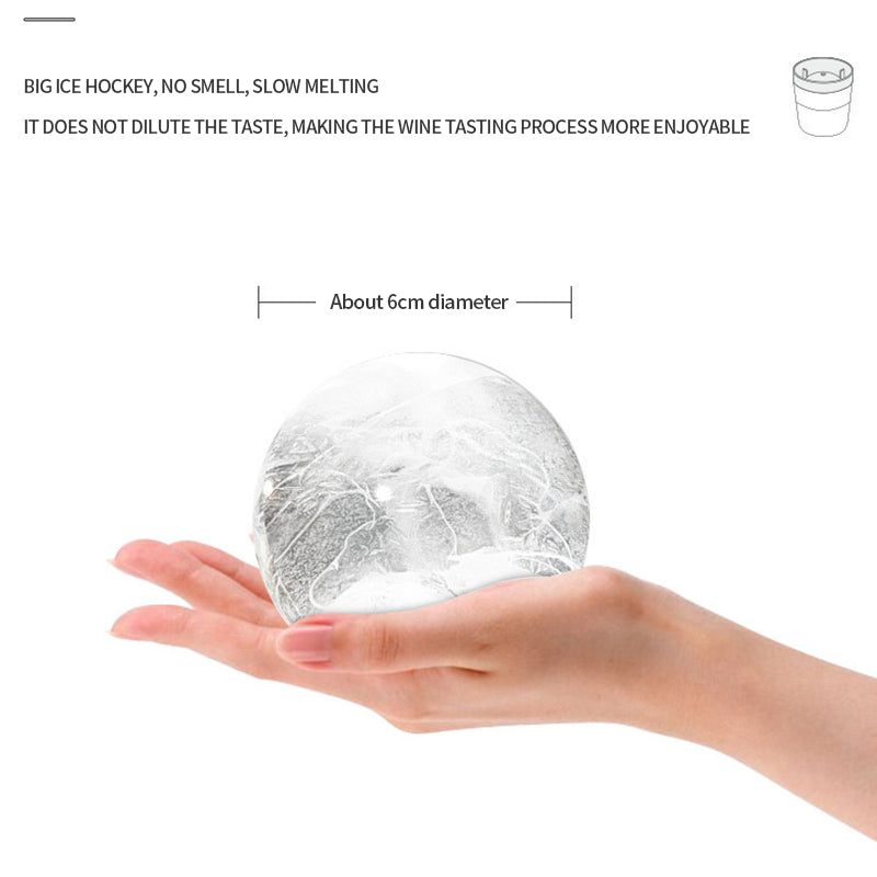 Round Silicone Ice Cube Mold