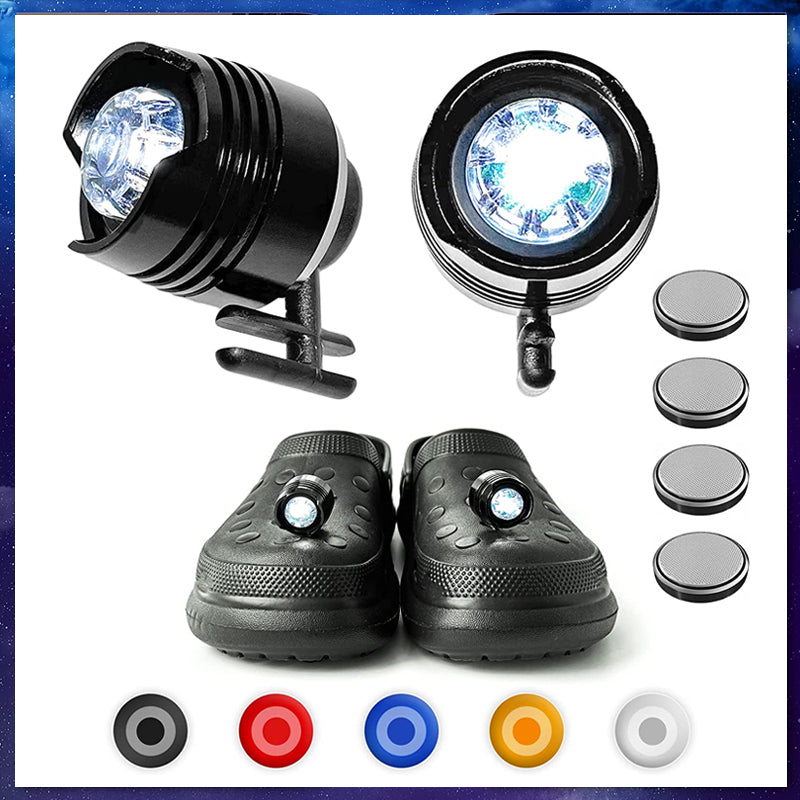 Headlights for Croc Shoes Decoration