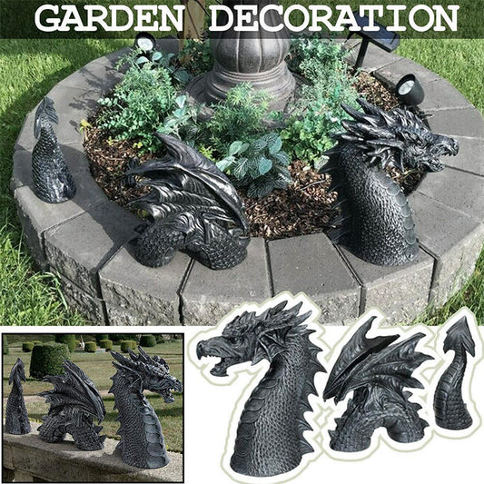 LED Dinosaur Lantern Resin Dragon Sculpture