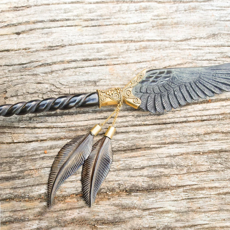 Angels Wing Unicorn Pegasus Hair Stick