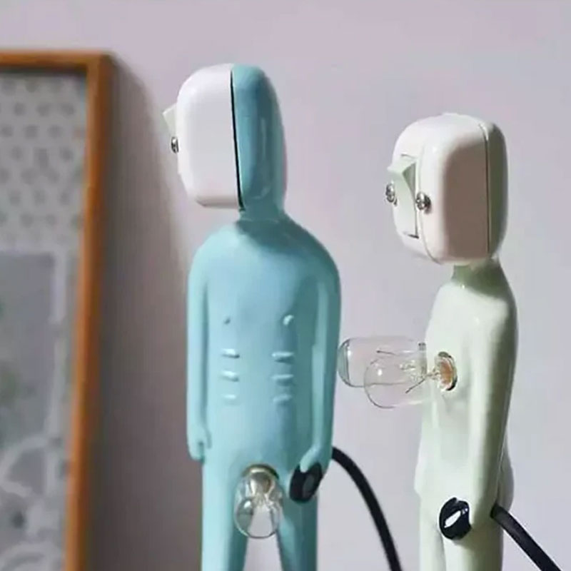 Body Bulb Resin Lamp Funny Funny Desk Lamp