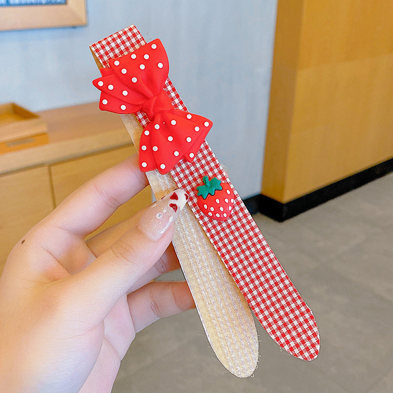 Little Girls Bangs Magic Hair Sticker Hair Accessories