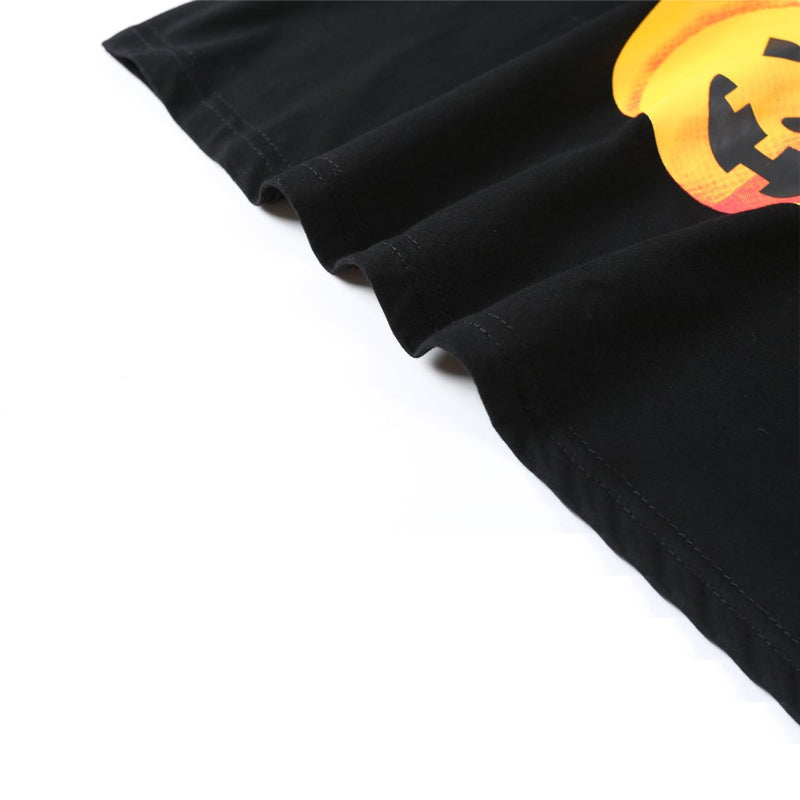 Halloween Pumpkin Top and Stripe Pants Family Matching Pajamas Sets