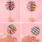 Wooden Spiral Lollipop-Stress Relif Toy