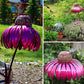 Outdoor Cone Flower Bird Feeder