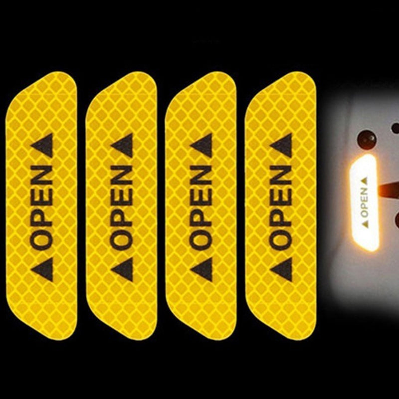 Door Open Warning Stickers