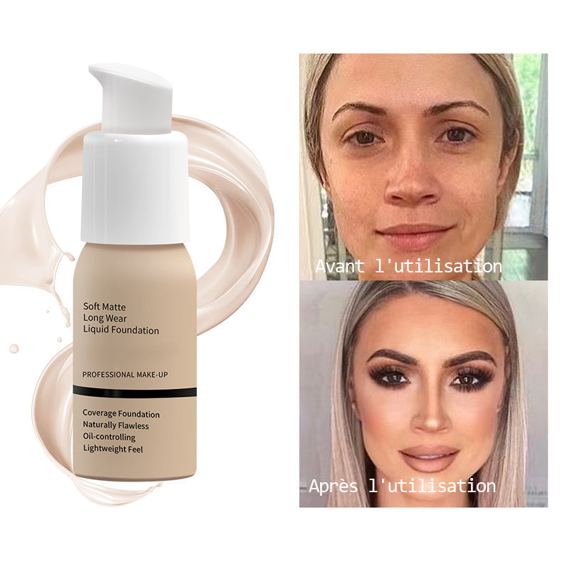 Long-Lasting Oil Control Non-Tearing Liquid Foundation