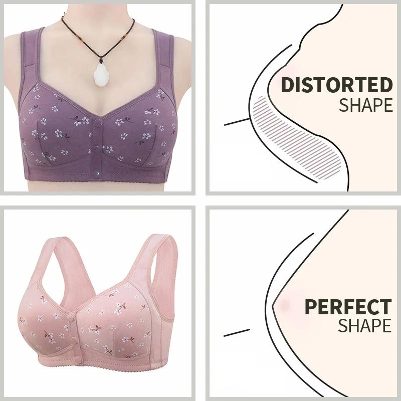 🤩Comfortable & Convenient Front Button Bra🎁