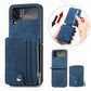 Suitable For Samsung z flip3/4 Wallet Phone Case With Card Holder
