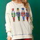 Christmas Sequin Nutcracker Sweatshirt