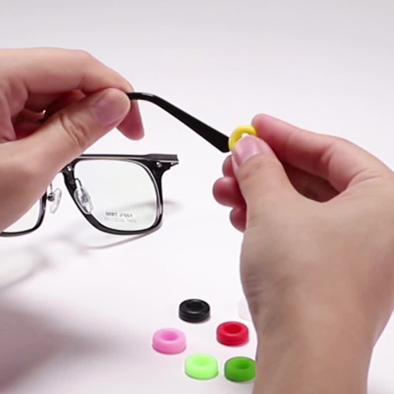 Round Silicone Eyeglasses Temple Grips