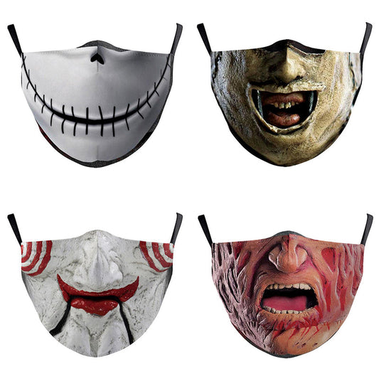 Funny Clown Face Smile Series Masks