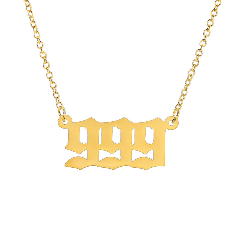 Angel Number Necklace
