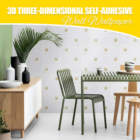 3D Three-dimensional Self-adhesive Wall Wallpaper