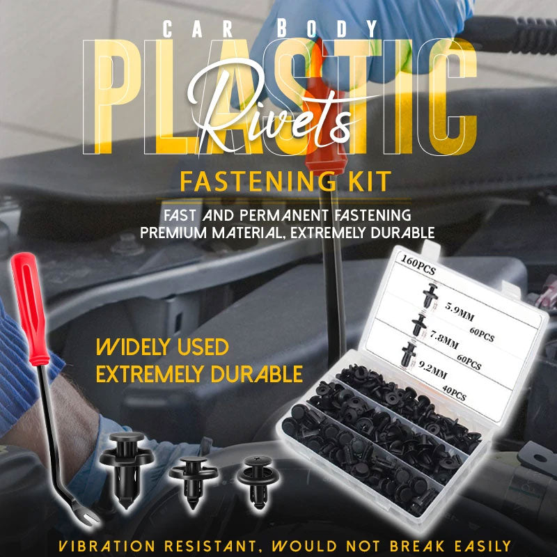 Car Body Plastic Rivets Fastening Kit – Carkur